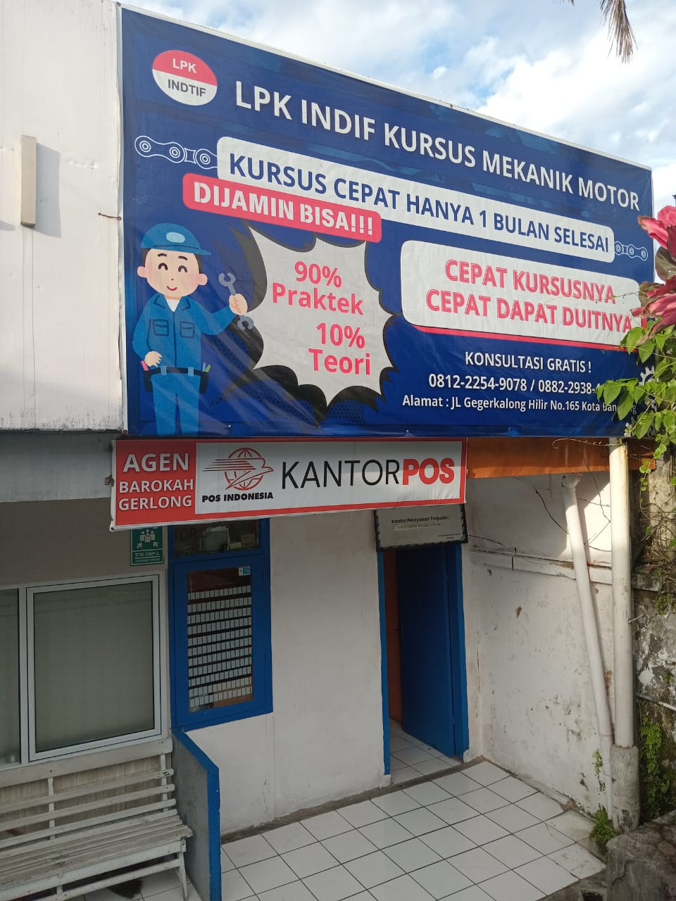 Kantor Kursus Mekanik Motor LPK Indonesia Produktif indtif