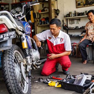 mekanik motor montir panggilan terdekat bandung
