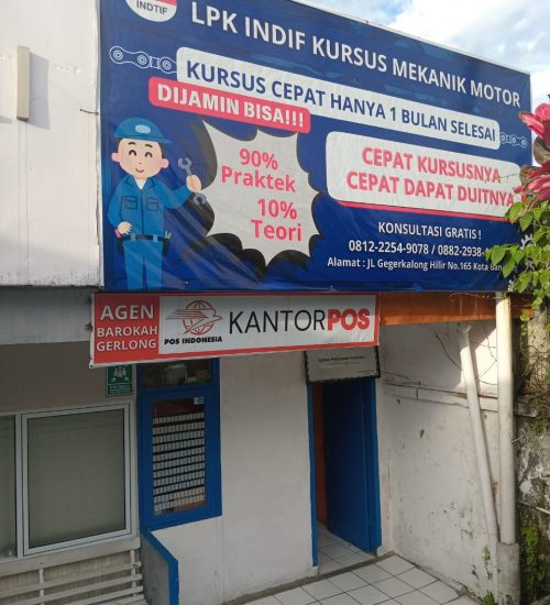 Kantor Kursus Mekanik Motor LPK Indonesia Produktif indtif